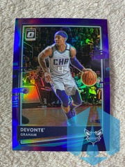 2020-21 Donruss Optic Purple Holo Prizm Hornets Devonte' Graham #12